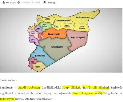Γεωπολιτική βόμβα-μεγατόνων: Σουνιτική Αραβική ομοσπονδία ιδρύεται στη βόρεια Συρία
